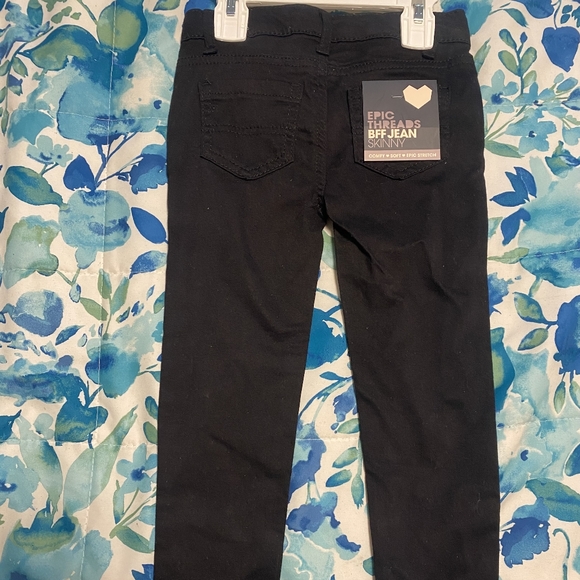 Girls 3T Epic Threads black skinny jean - Picture 3 of 3